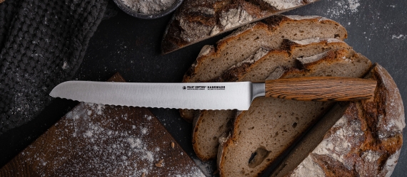 SIZE S Bocote Bread knife 8,5" 